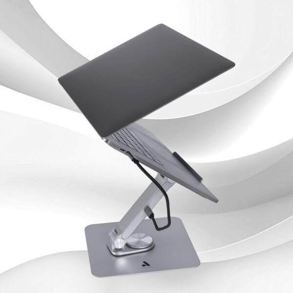 Base metálica para laptop con Docking Station 7 en 1 - GSZJ47A