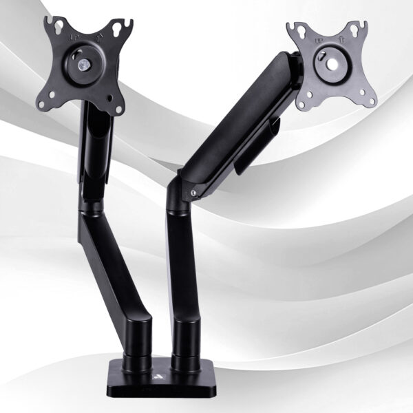 Soporte para Monitor Ajustable de Acero 17"–32" por Pantalla - ASTDA97C024