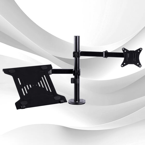 Second image of Soporte para Monitor y Laptop Ajustable de Acero ASTDA66C024